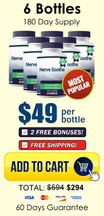 Nerve Soothe  price 6 bottle